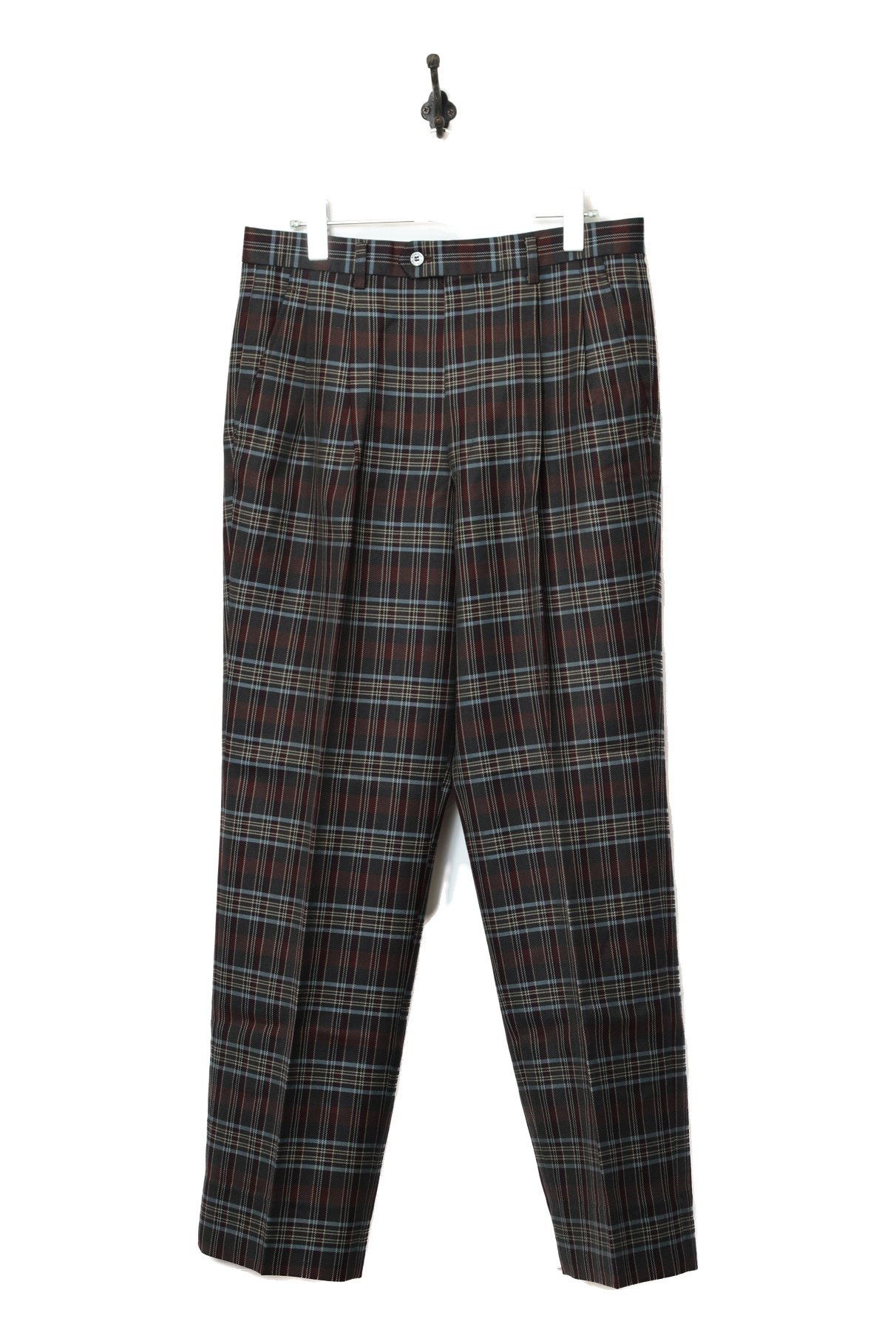 VINTAGE CHECK PANTS/W80
