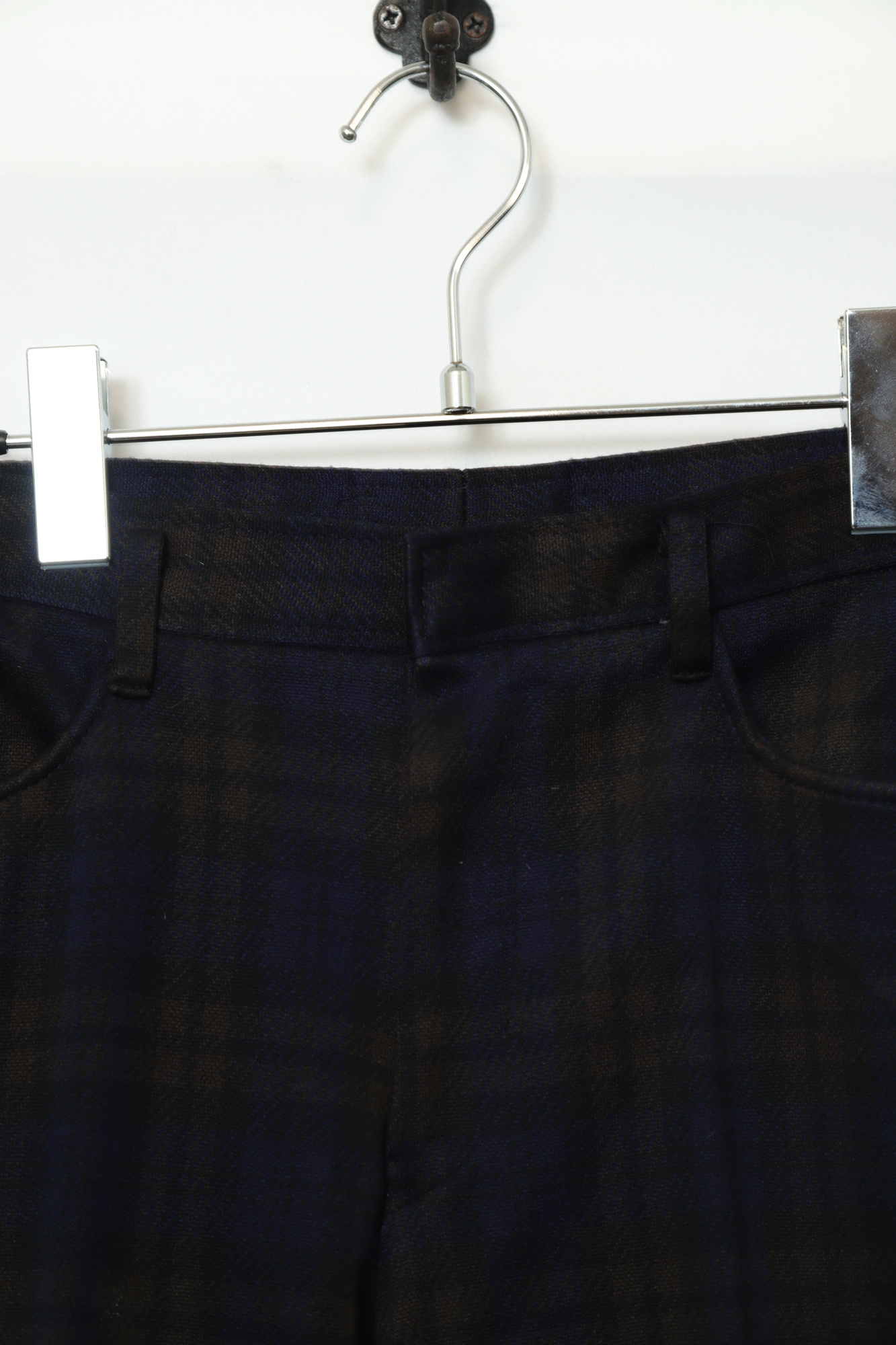 Alternative view of VINTAGE CHECK PANTS/W80