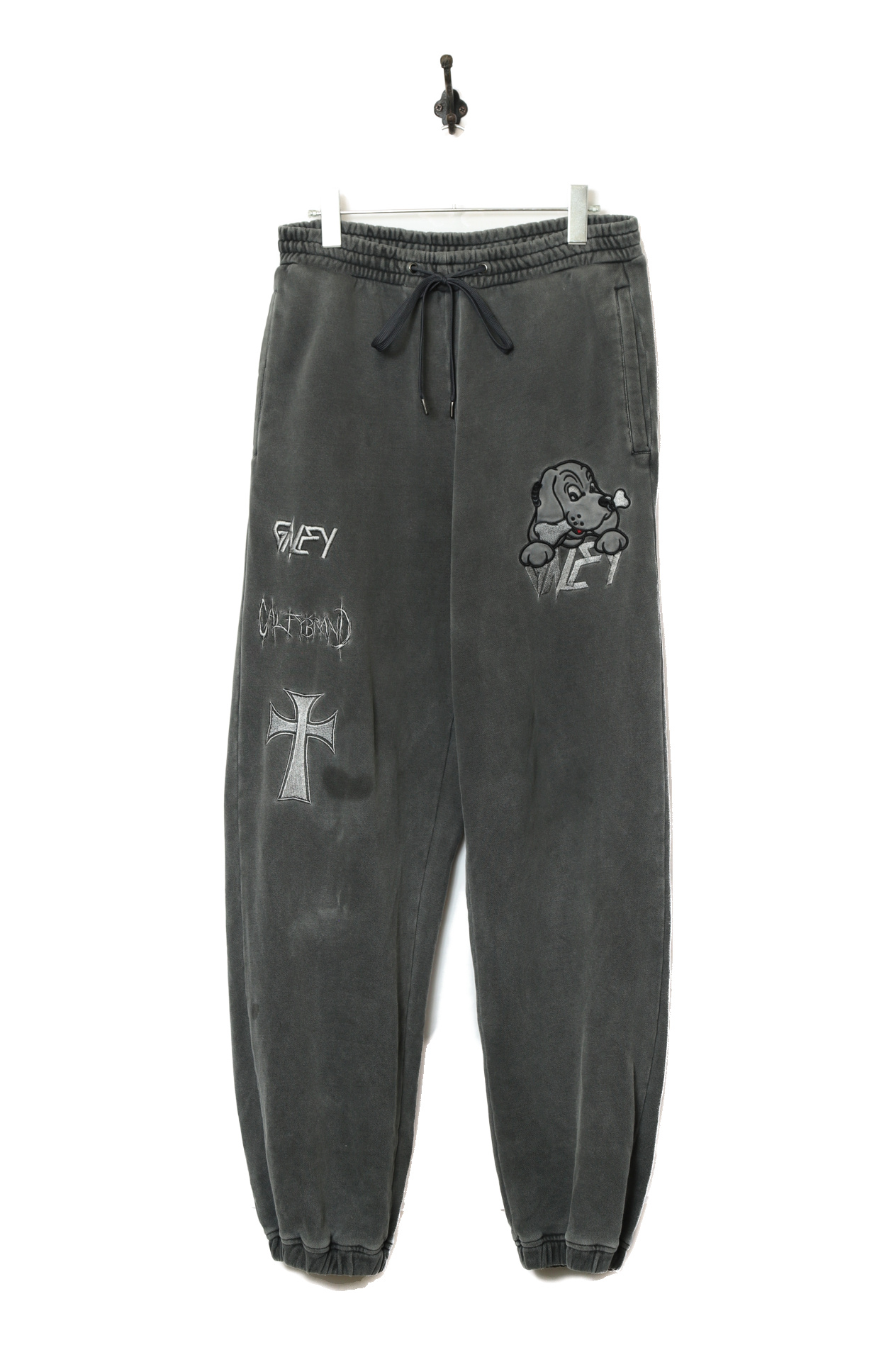 VINTAGE EMBROIDERY SWEAT PANTS/W82