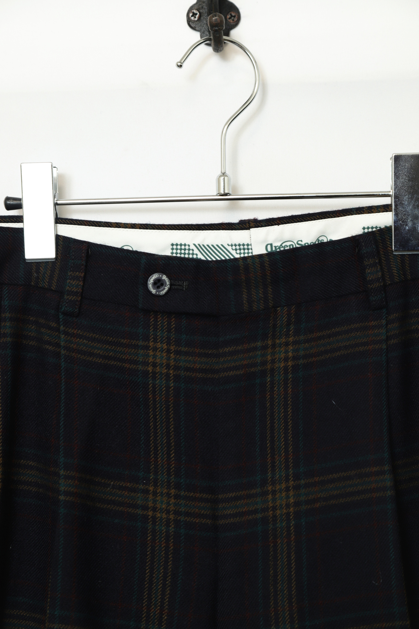 Alternative view of VINTAGE CHECK PANTS/W92