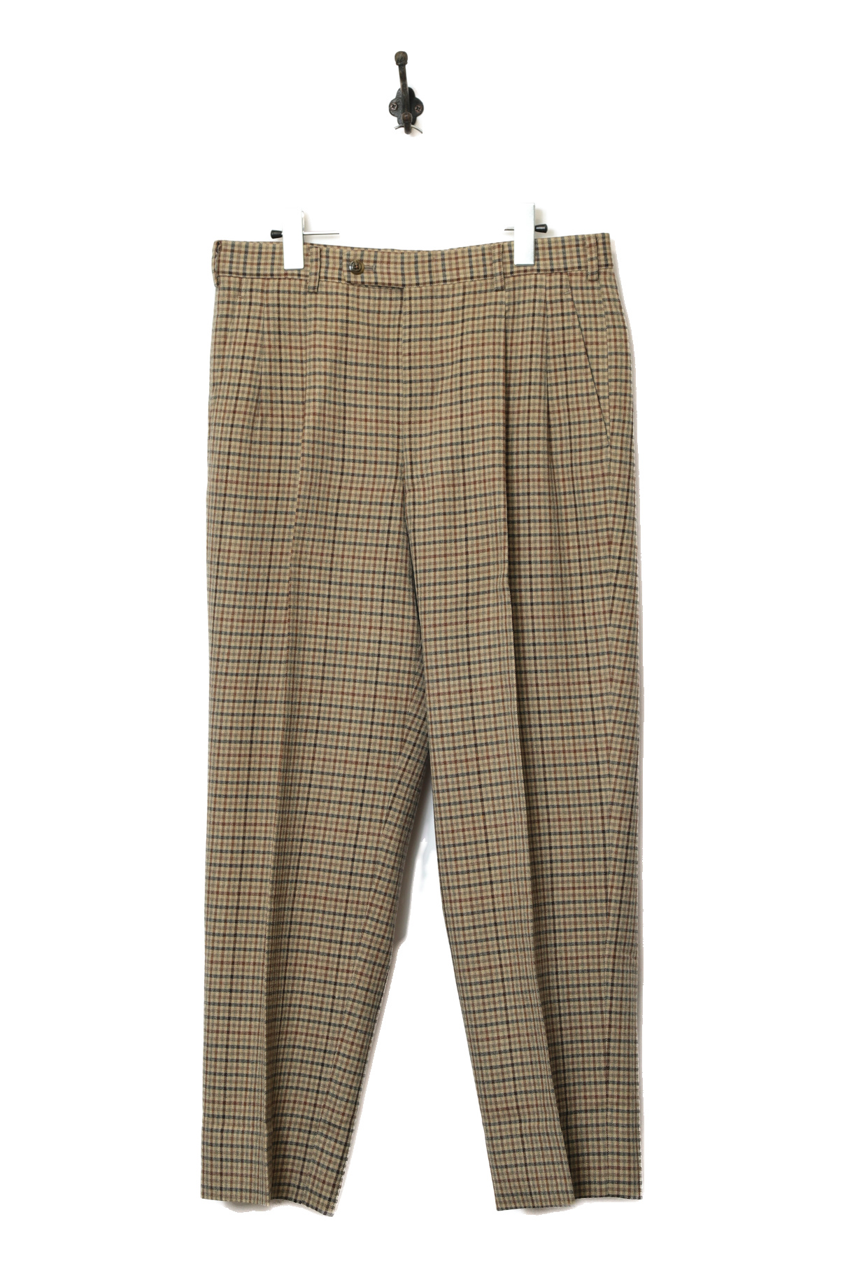 VINTAGE CHECK PANTS/W80