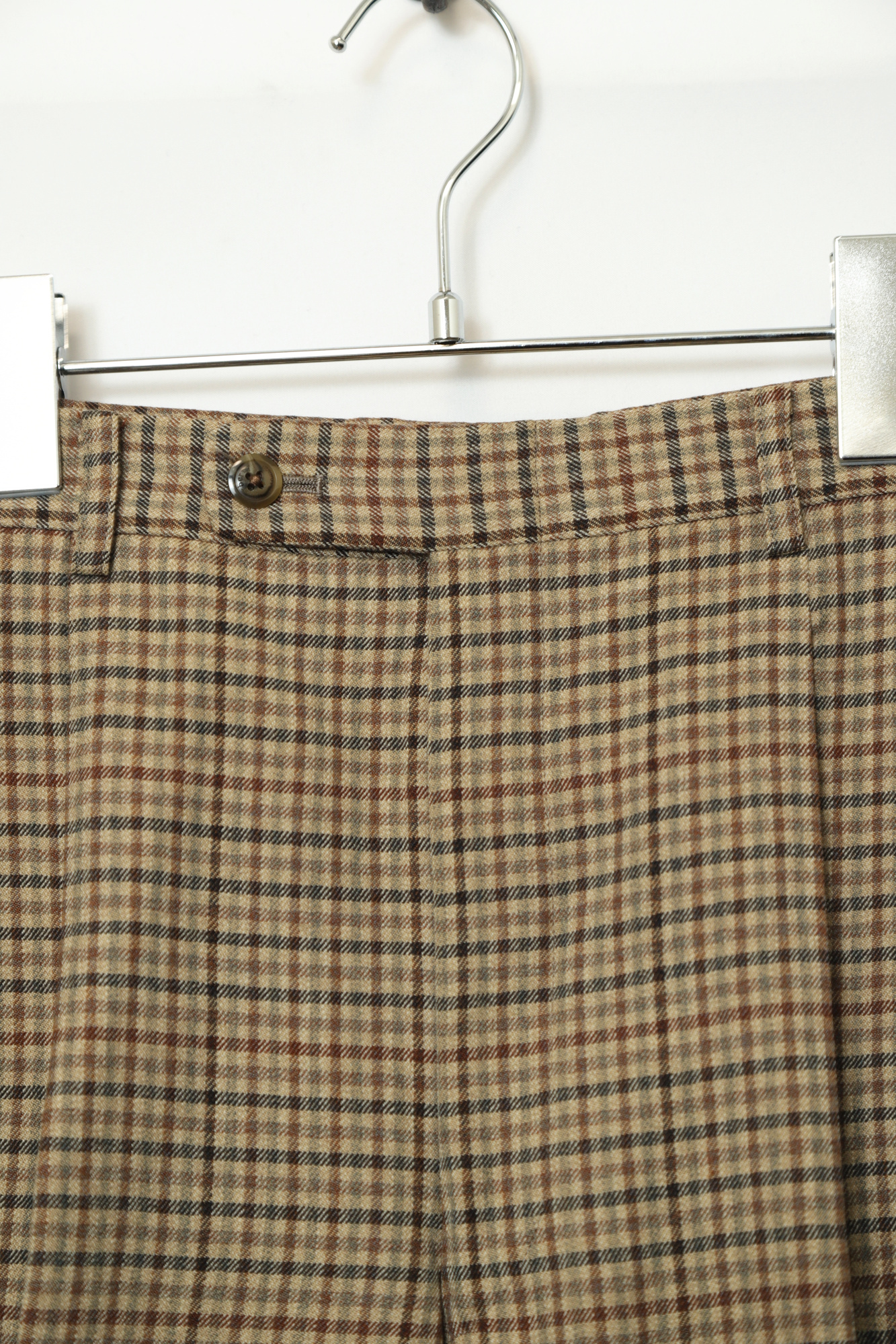 Alternative view of VINTAGE CHECK PANTS/W80