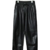 VINTAGE FAKE LEATHER EASY PANTS/W72
