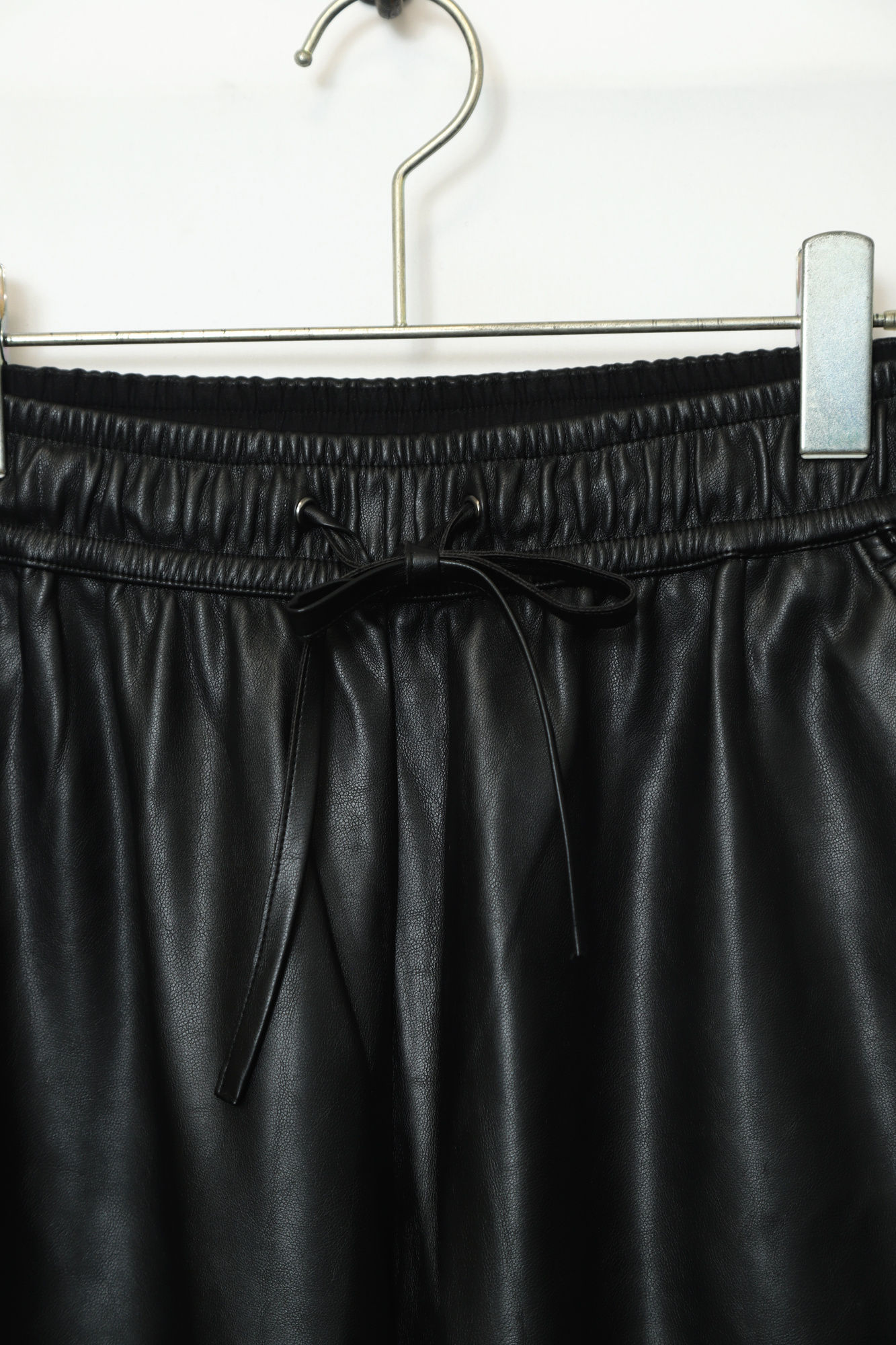 Alternative view of VINTAGE FAKE LEATHER EASY PANTS/W72