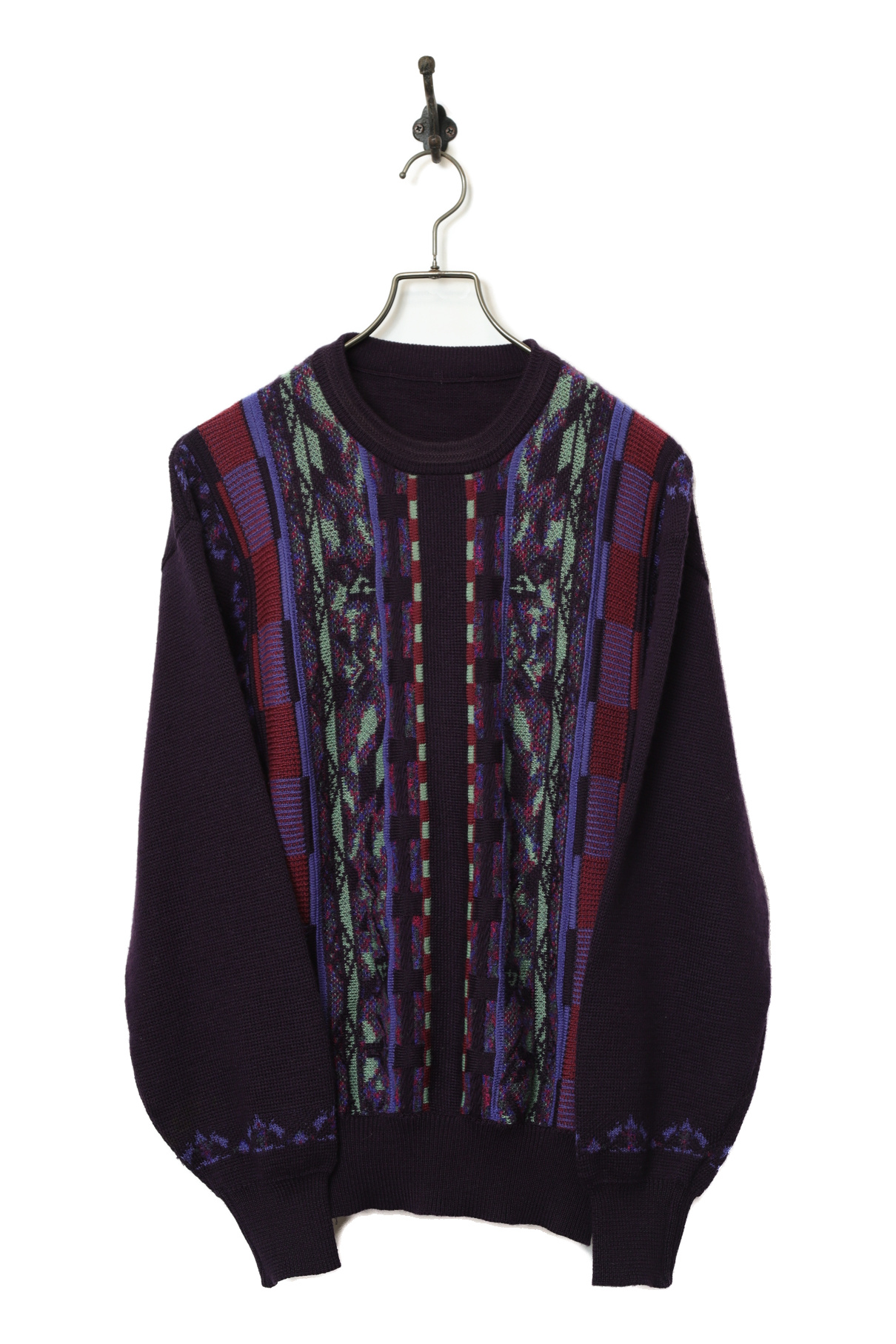 Alternative view of VINTAGE 3D KNITTED SWEATER/M