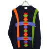 USED FILA DESIGN KNIT SWEATER/M