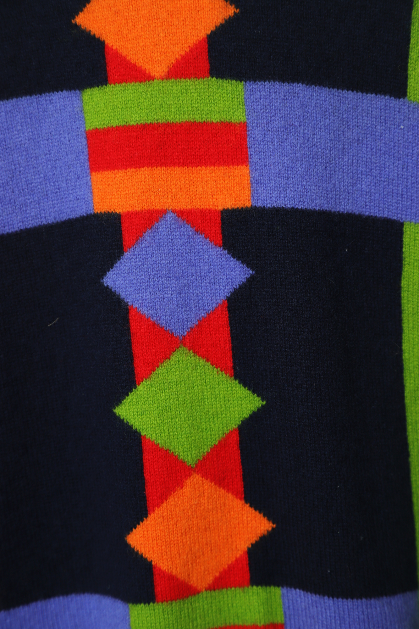 USED FILA DESIGN KNIT SWEATER/M - 画像 (4)
