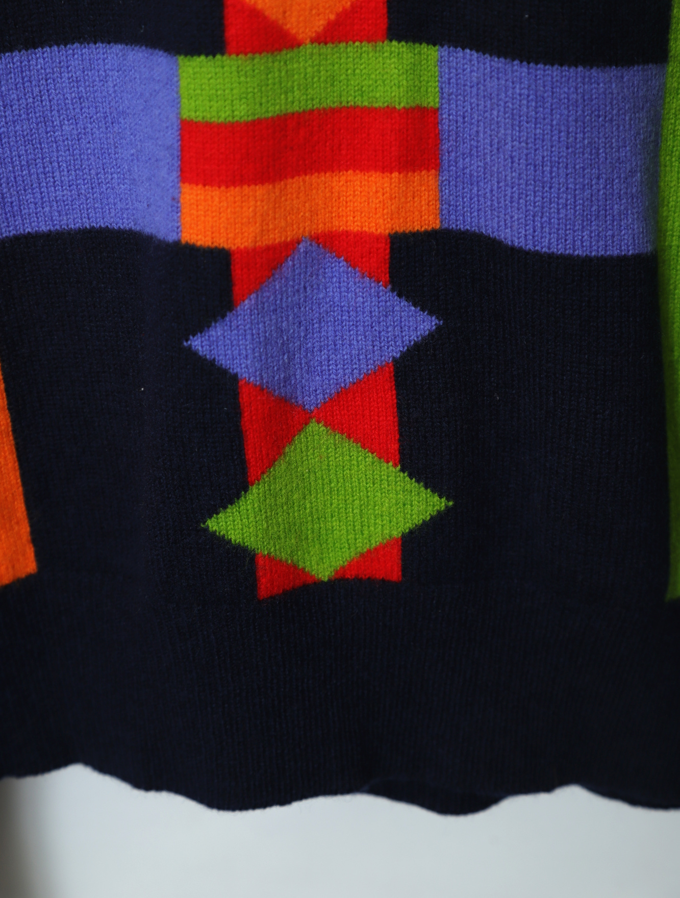 USED FILA DESIGN KNIT SWEATER/M - 画像 (6)