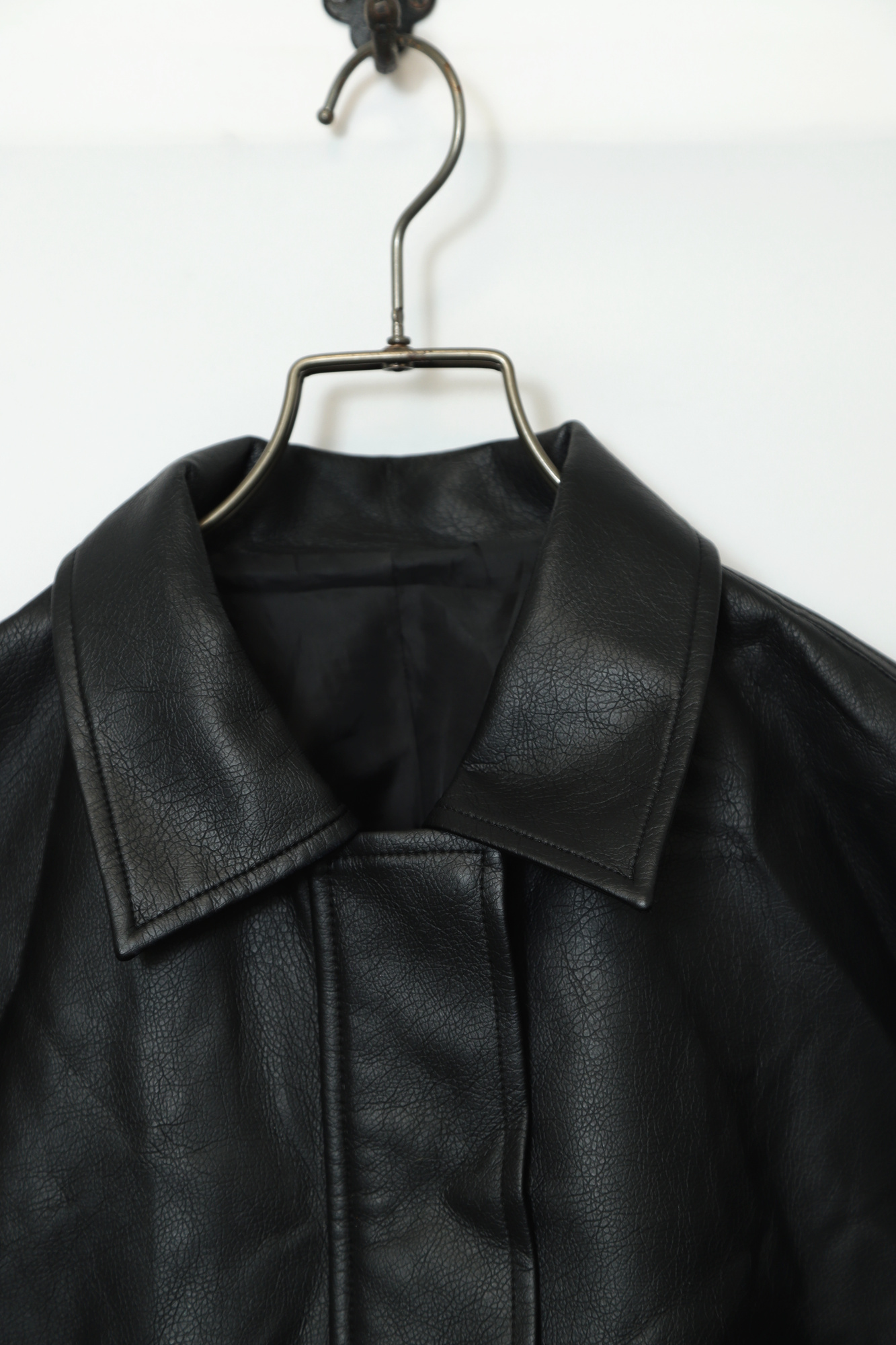 Alternative view of VINTAGE SHORT LEATHER JACKET/M