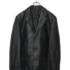 VINTAGE LEATHER TAILORED JACKET/L
