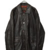 VINTAGE COVERALL LEATHER JACKET/XL
