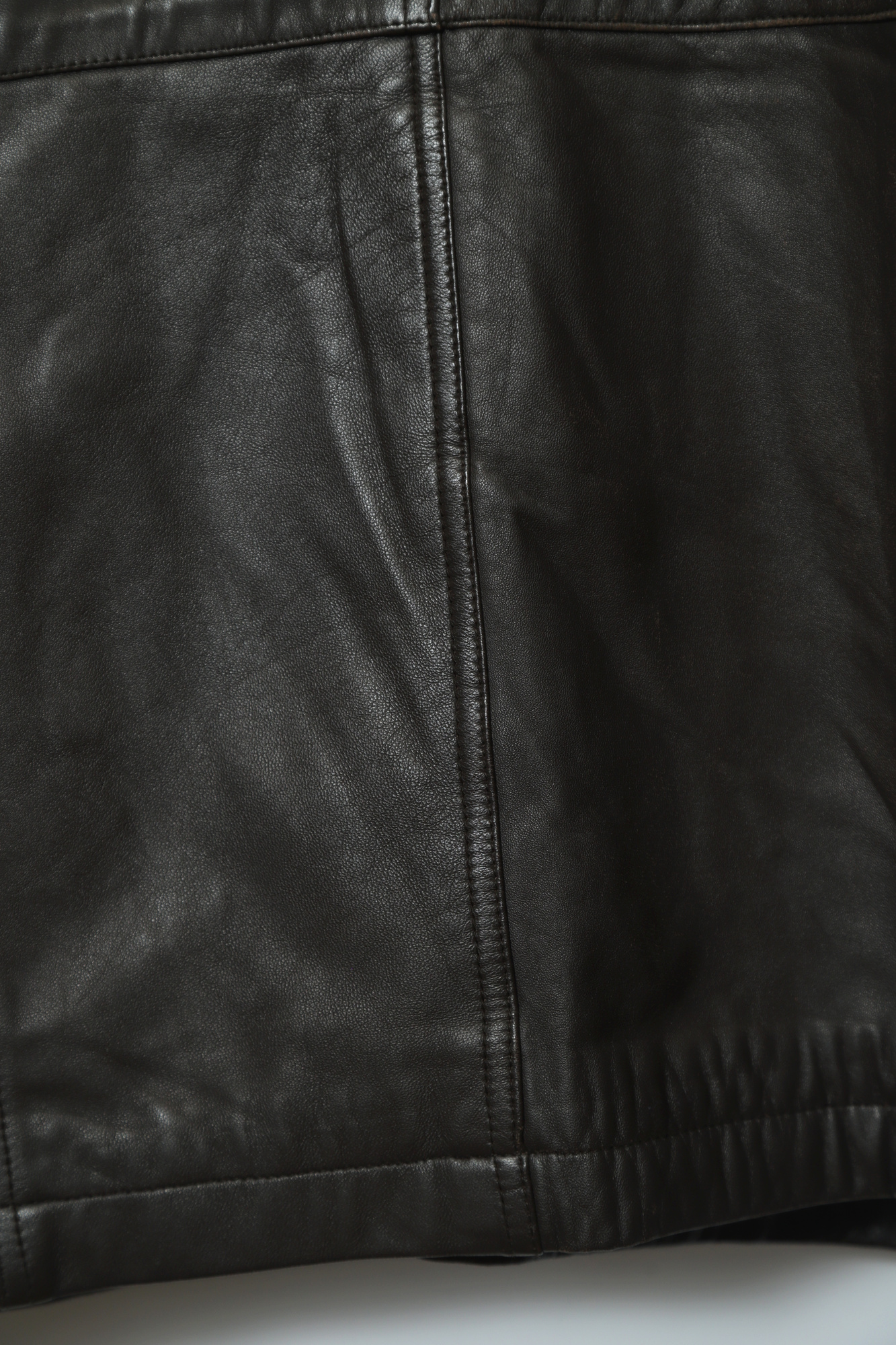 VINTAGE COVERALL LEATHER JACKET/XL - 画像 (9)