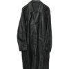 VINTAGE LEATHER COAT/L