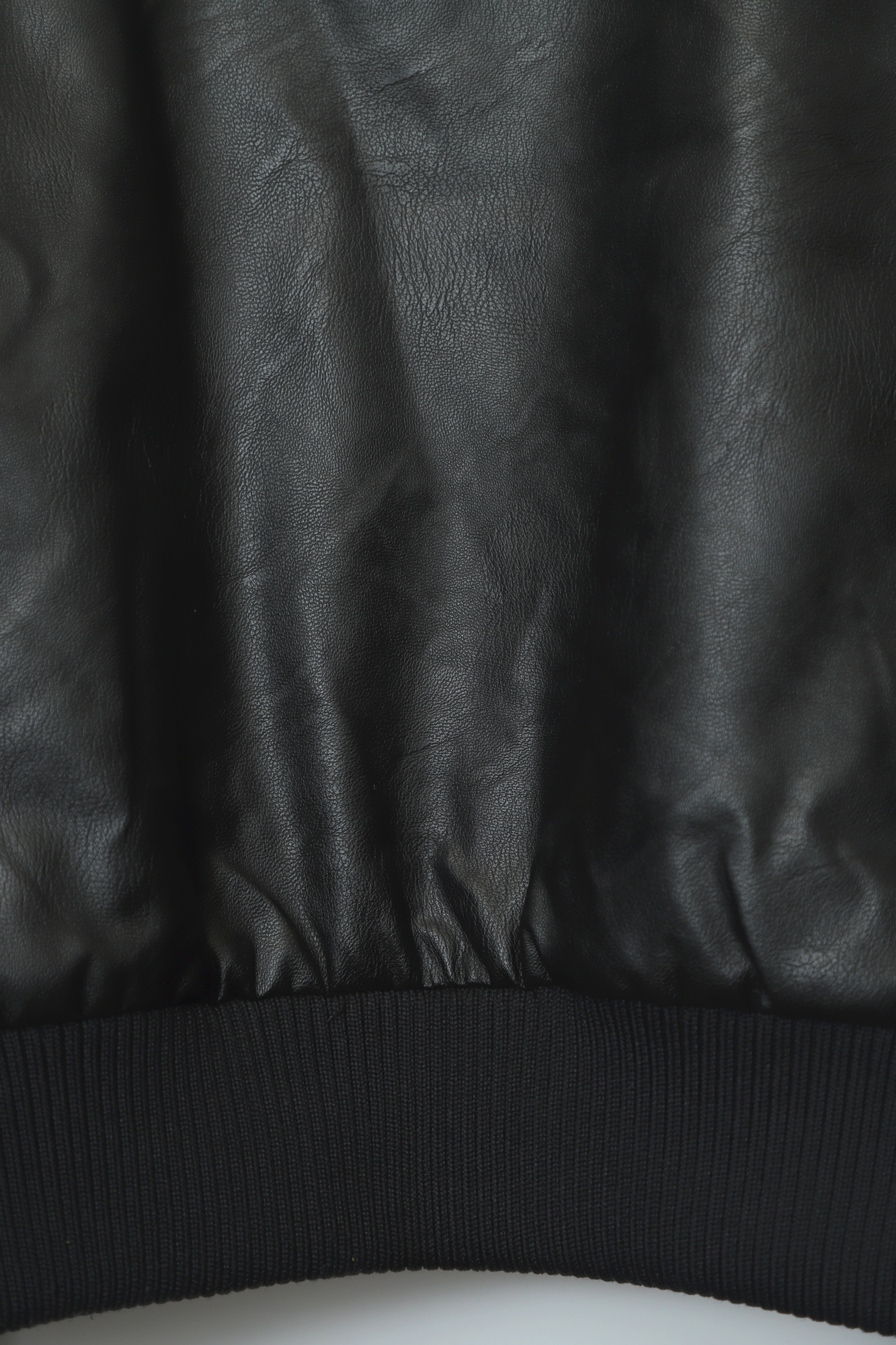 VINTAGE FAKE LEATHER BOMBER JACKET/XL - 画像 (9)