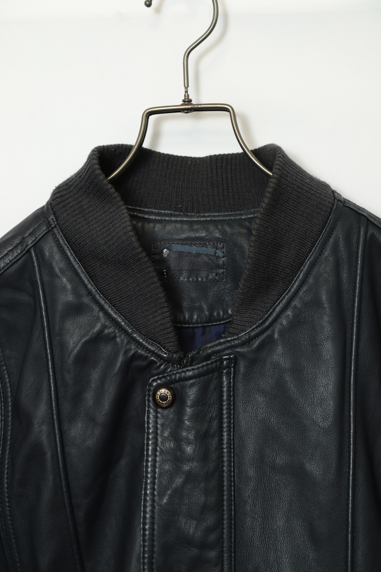 Alternative view of USED LEATHER BOMBER JACKET/L