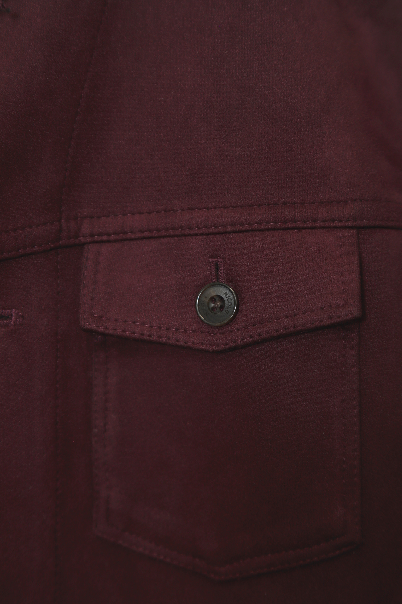 USED NICOLE FAKE SUEDE SHIRT JACKET/S - 画像 (4)