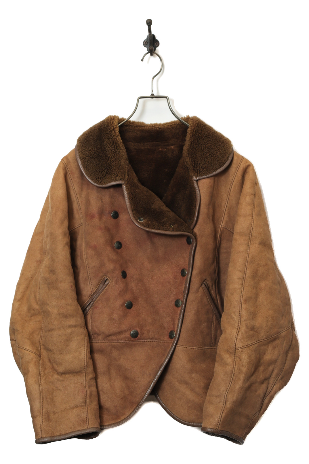VINTAGE DOUBLE MOUTON JACKET/M
