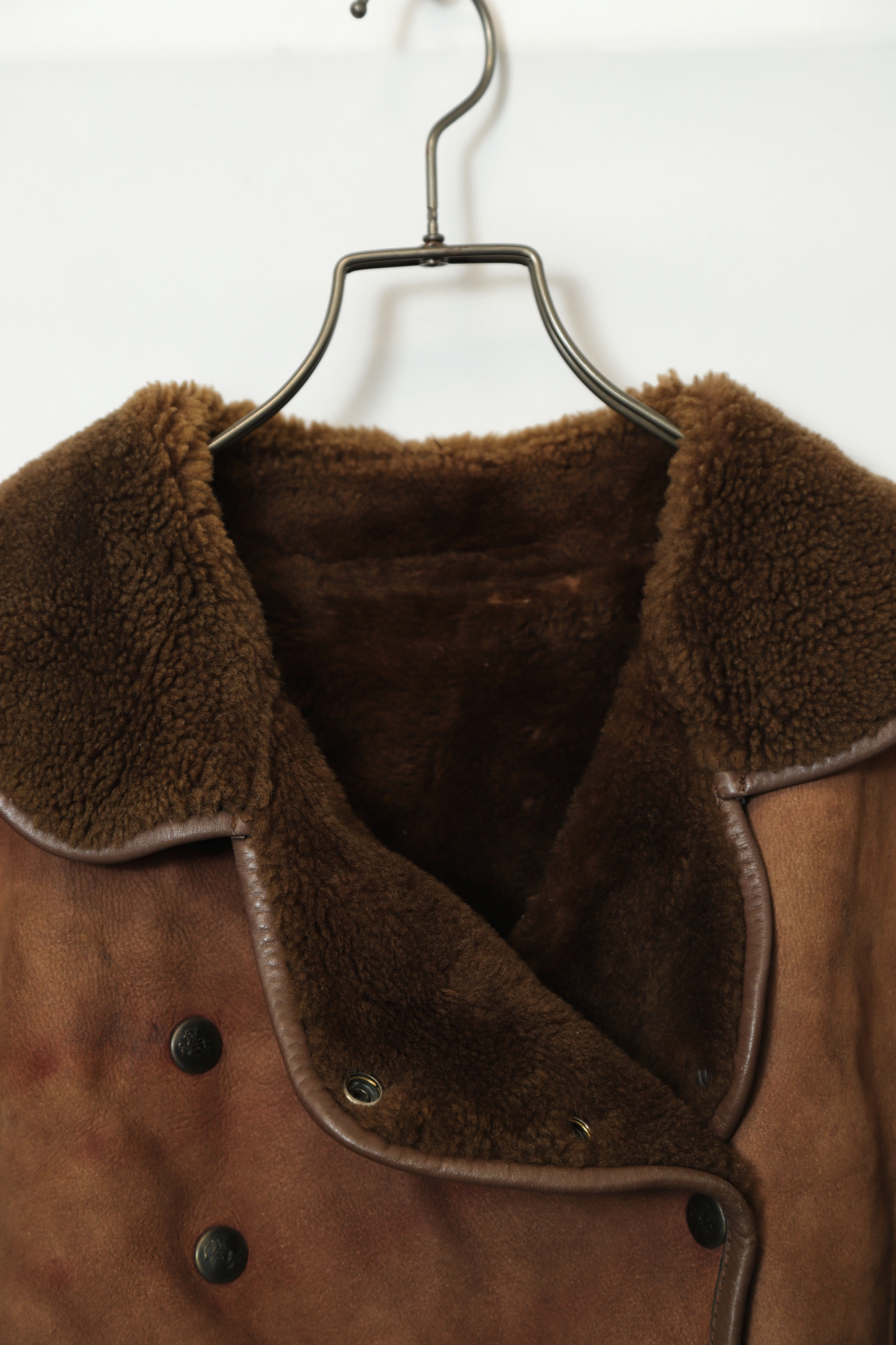 Alternative view of VINTAGE DOUBLE MOUTON JACKET/M