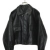VINTAGE FAKE LEATHER SHORT JACKET/XL