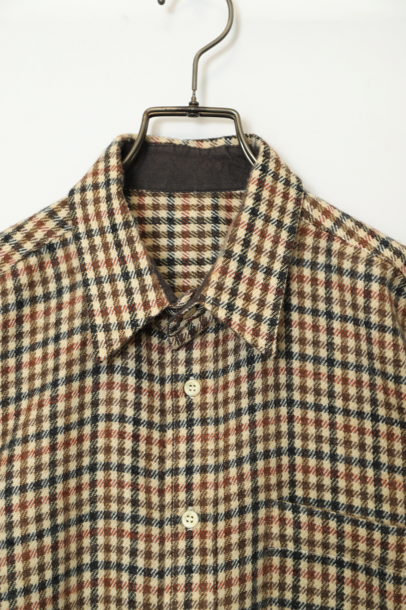 Alternative view of VINTAGE CHECK WOOLY SHIRT/L