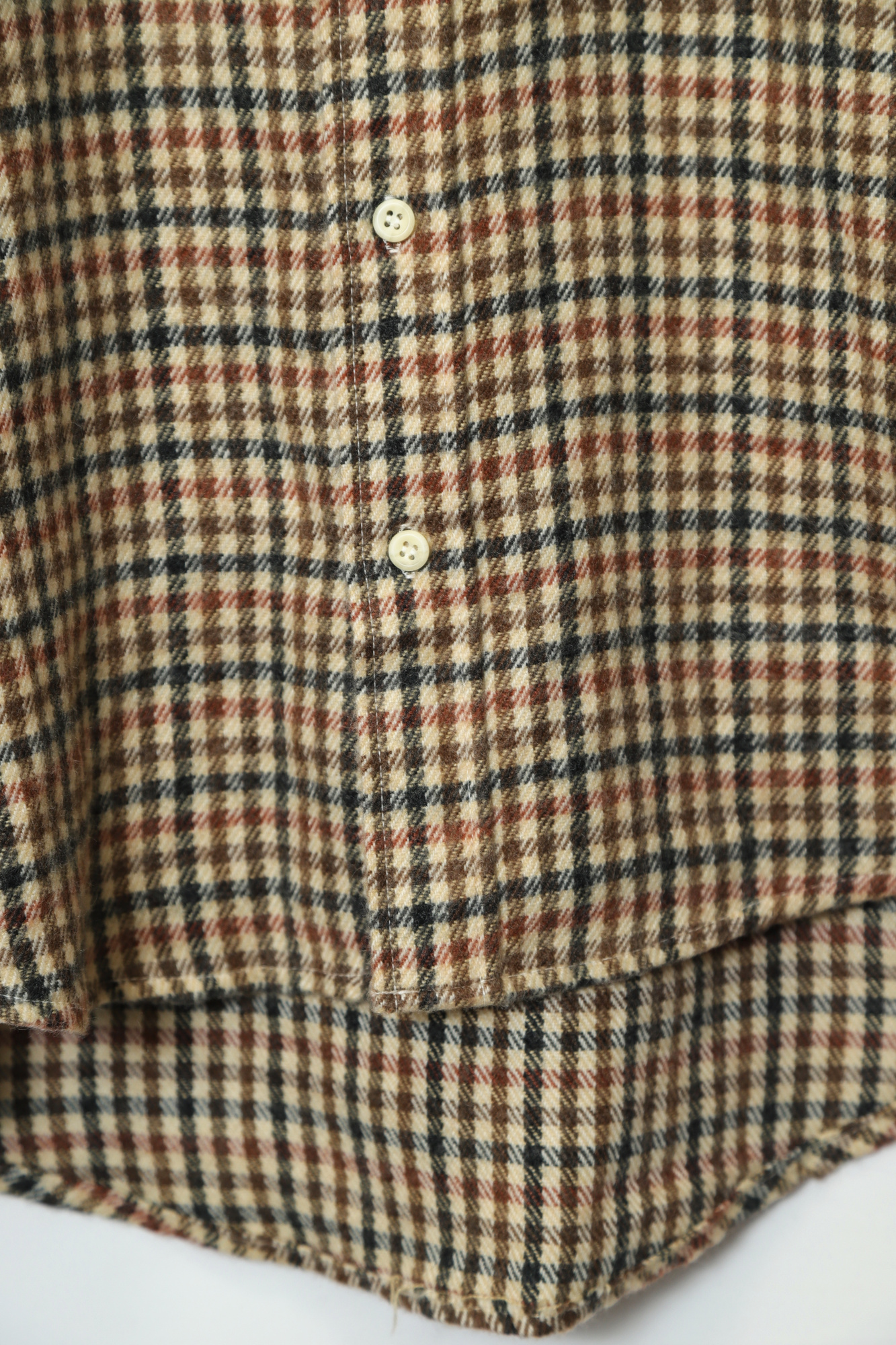 VINTAGE CHECK WOOLY SHIRT/L - 画像 (5)