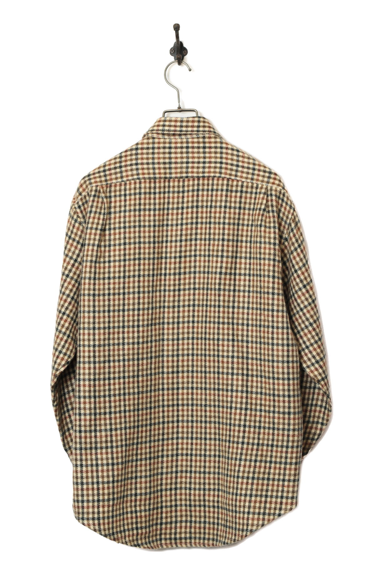 VINTAGE CHECK WOOLY SHIRT/L - 画像 (6)