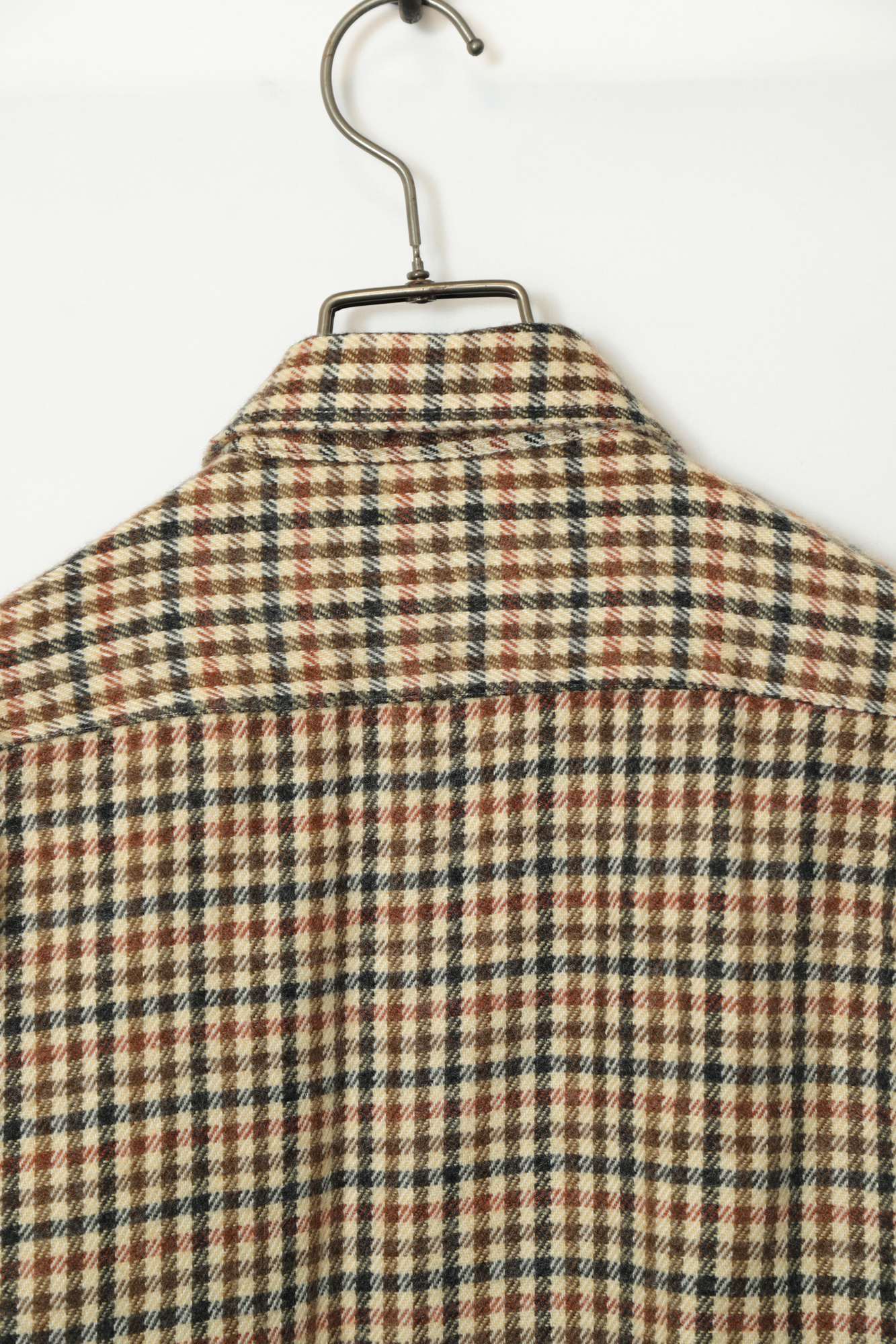 VINTAGE CHECK WOOLY SHIRT/L - 画像 (7)
