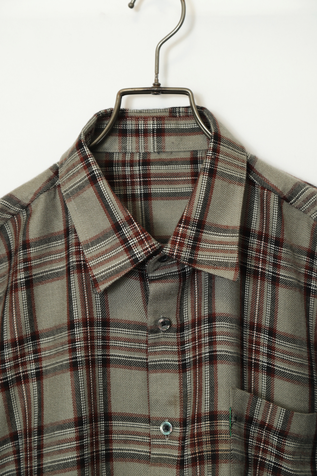 Alternative view of VINTAGE CHECK WOOLY SHIRT/L