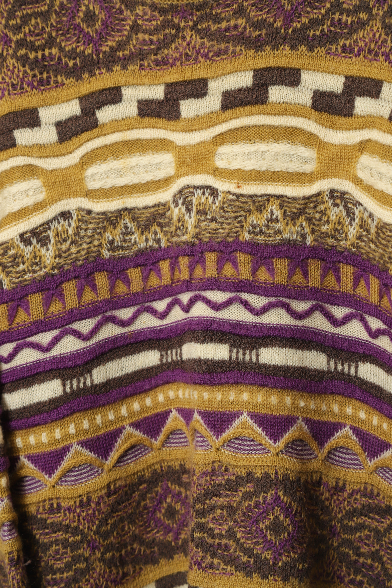VINTAGE 3D KNITTED SWEATER/L - 画像 (3)