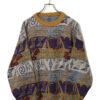 VINTAGE DESIGN KNIT SWEATER/XL