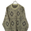 VINTAGE DESIGN KNIT SWEATER/M