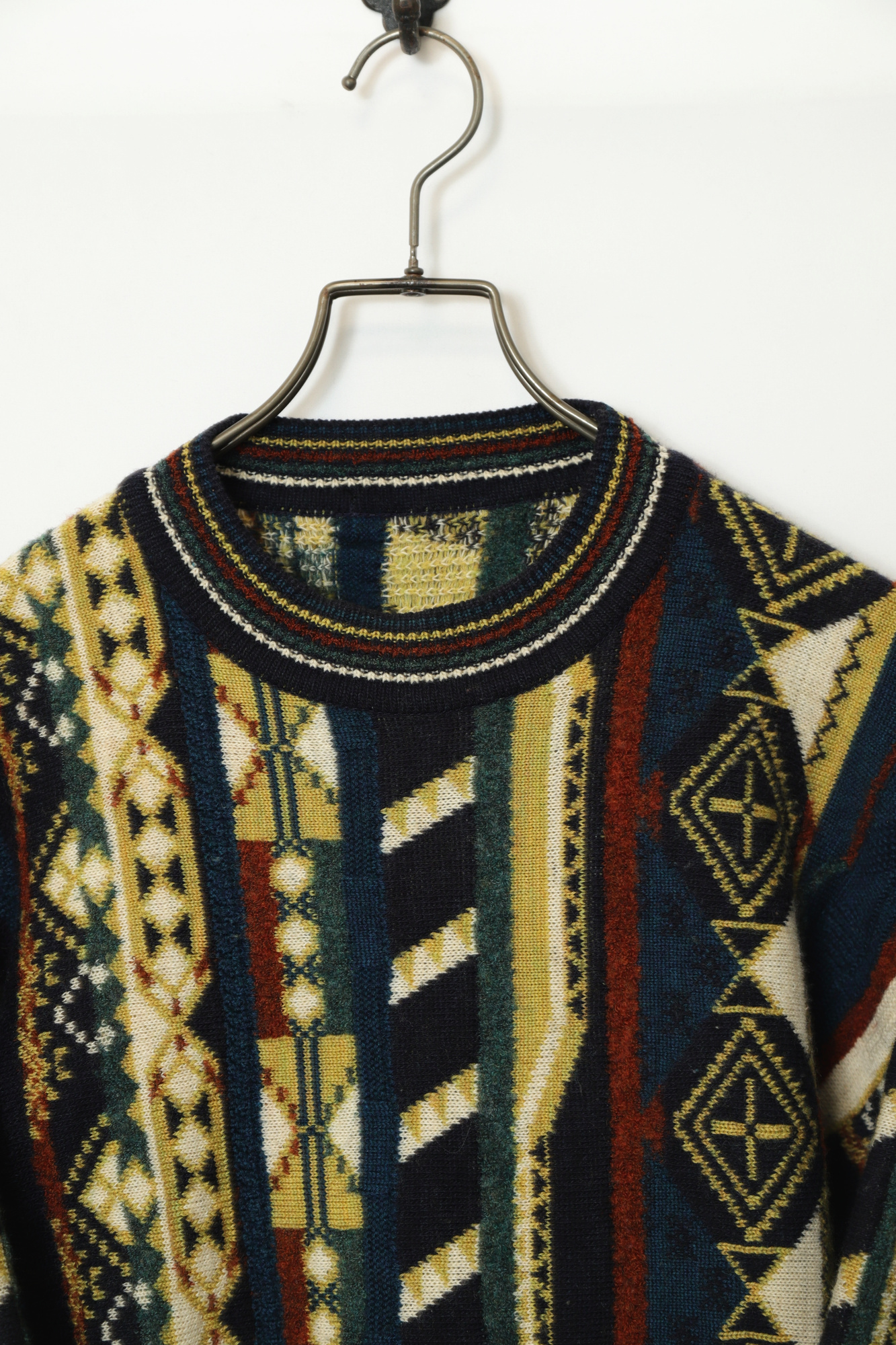 Alternative view of VINTAGE 3D KNITTED SWEATER/M