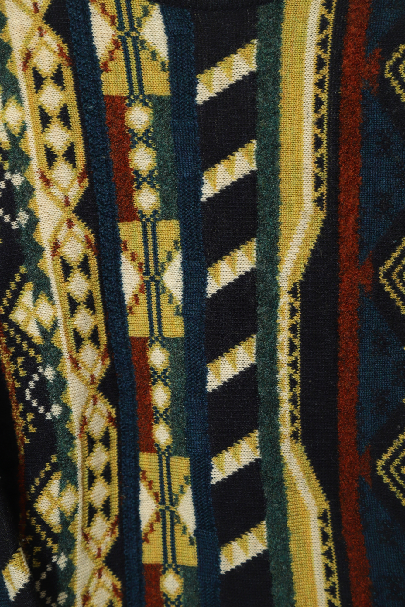 VINTAGE 3D KNITTED SWEATER/M - 画像 (3)