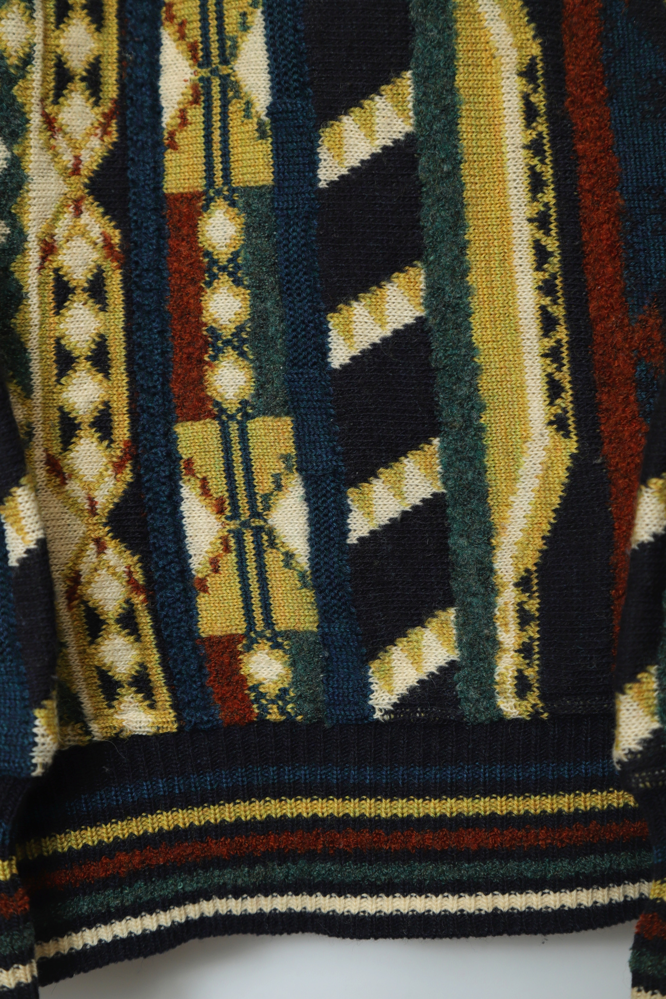 VINTAGE 3D KNITTED SWEATER/M - 画像 (5)
