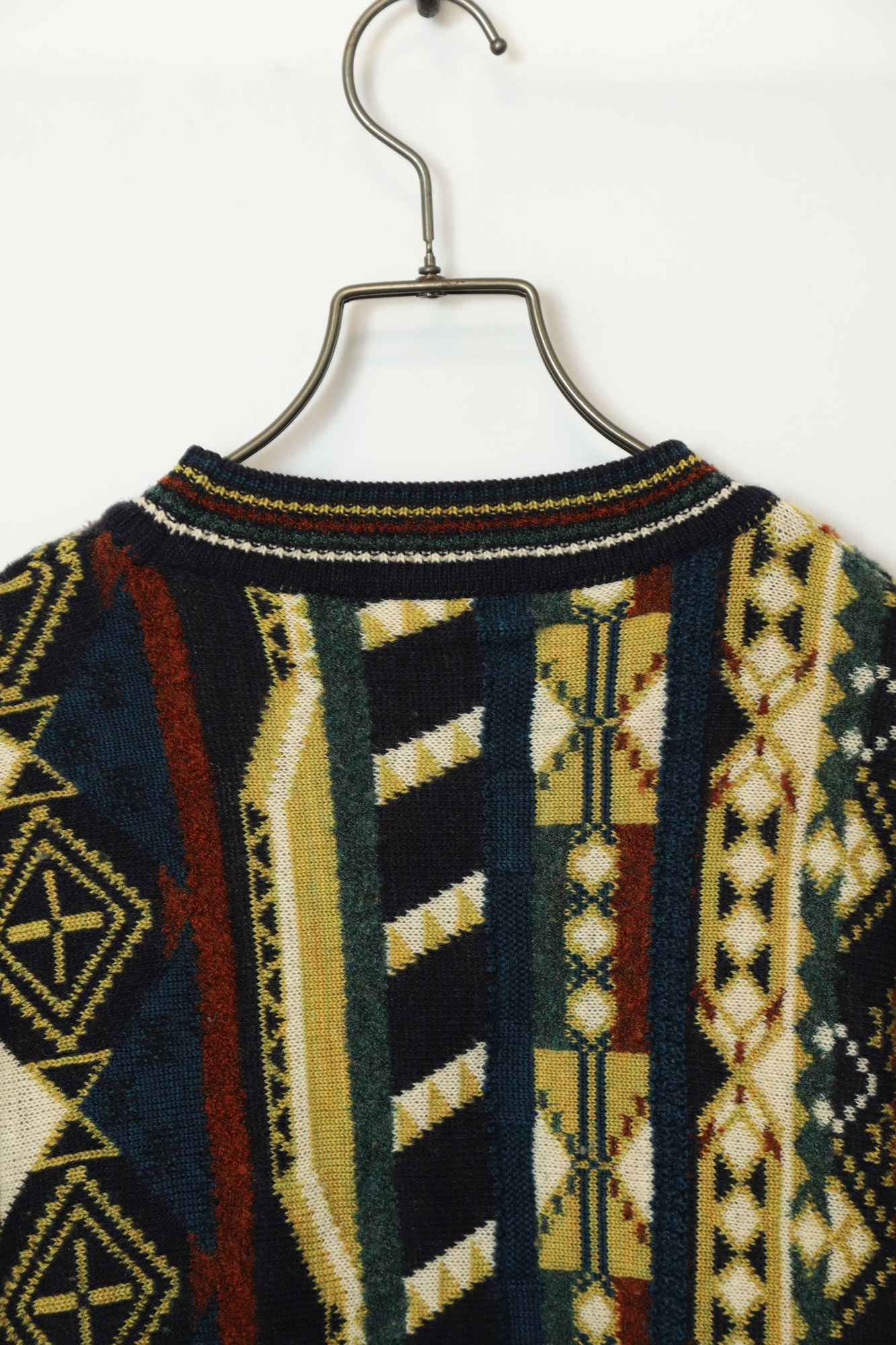 VINTAGE 3D KNITTED SWEATER/M - 画像 (7)