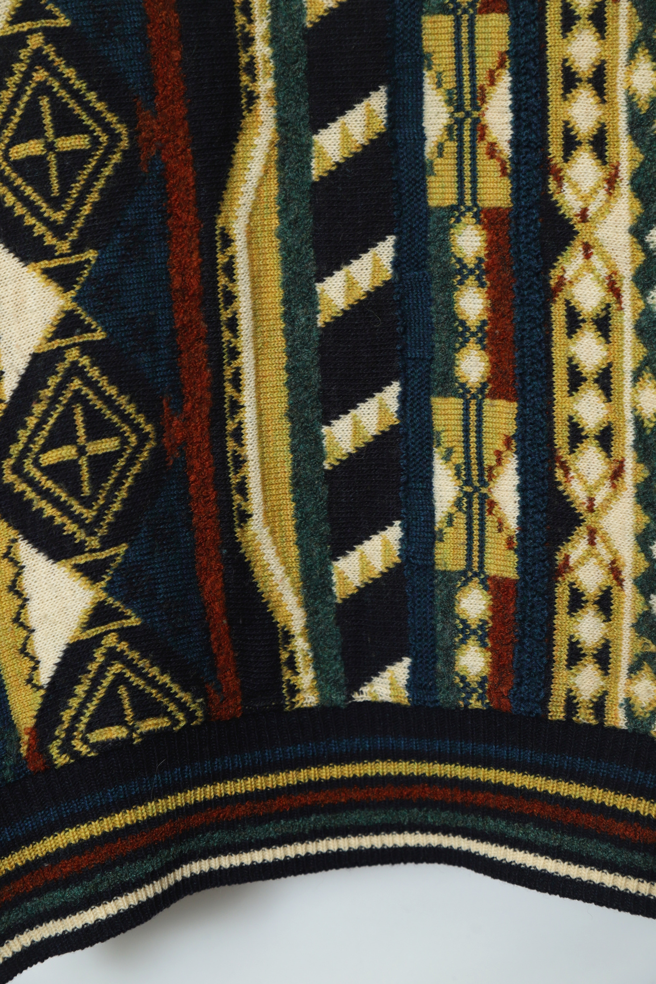 VINTAGE 3D KNITTED SWEATER/M - 画像 (8)