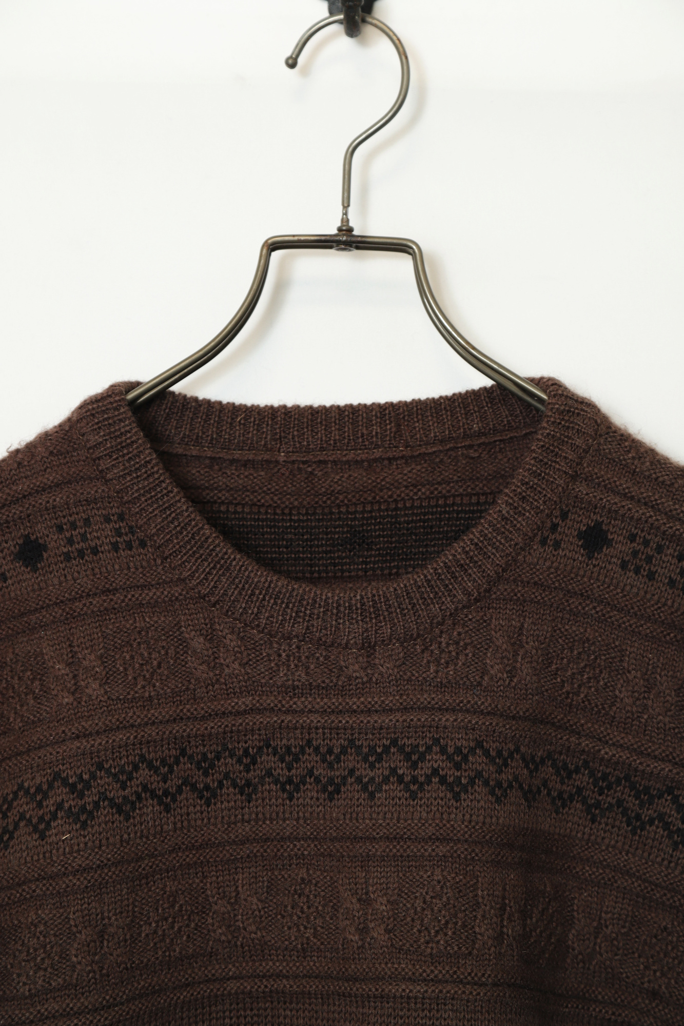 Alternative view of VINTAGE DESIGN KNIT SWEATER/M