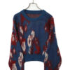 VINTAGE DESIGN KNIT SWEATER/L