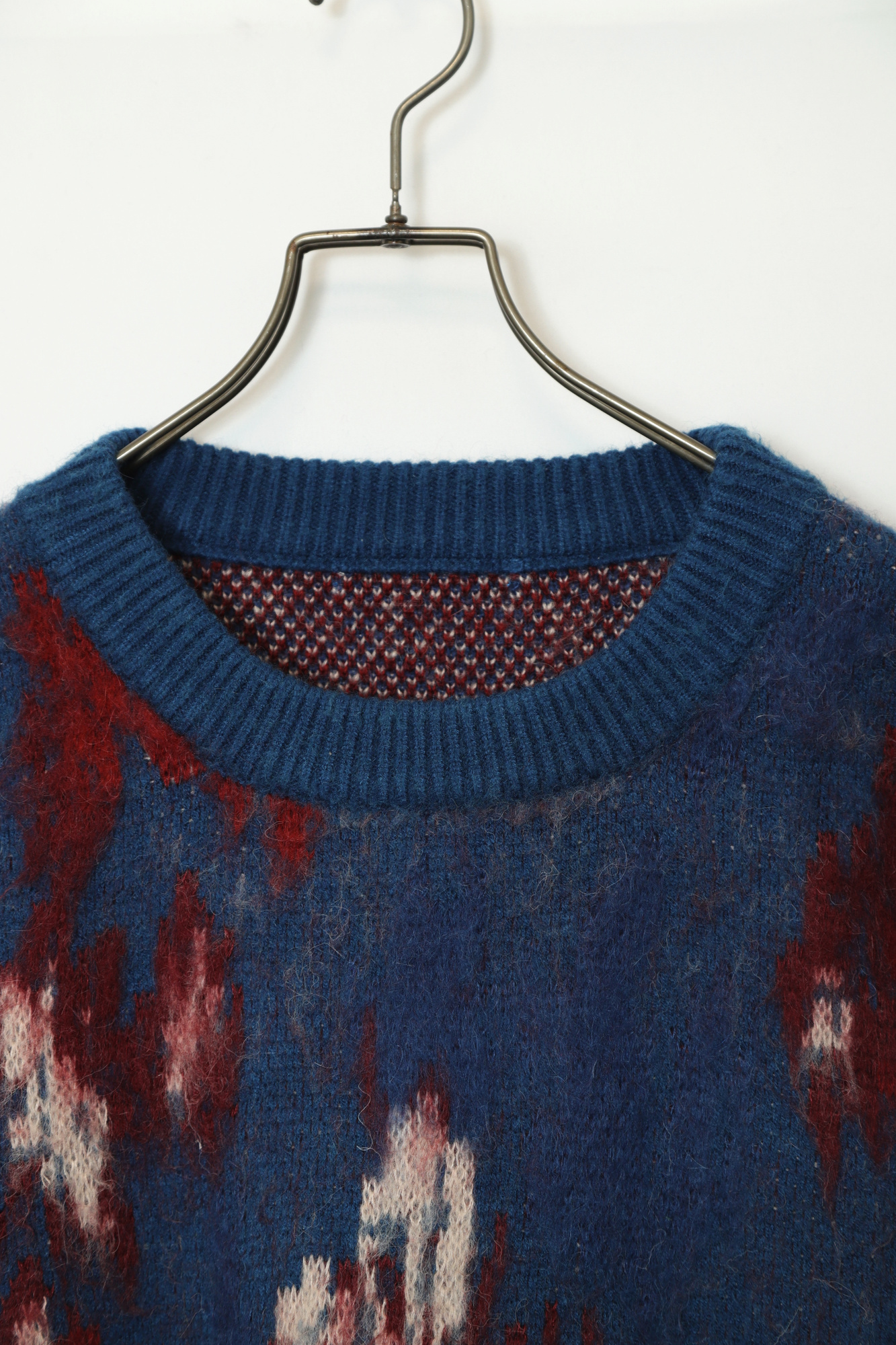 Alternative view of VINTAGE DESIGN KNIT SWEATER/L