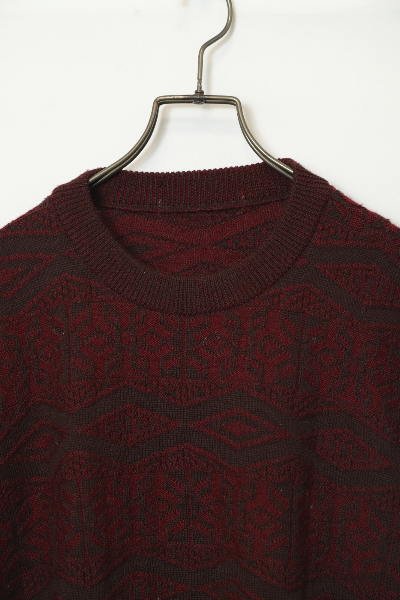 Alternative view of VINTAGE DESIGN KNIT SWEATER/L