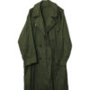 VINTAGE MILITARY DESIGN TRENCH COAT/XL