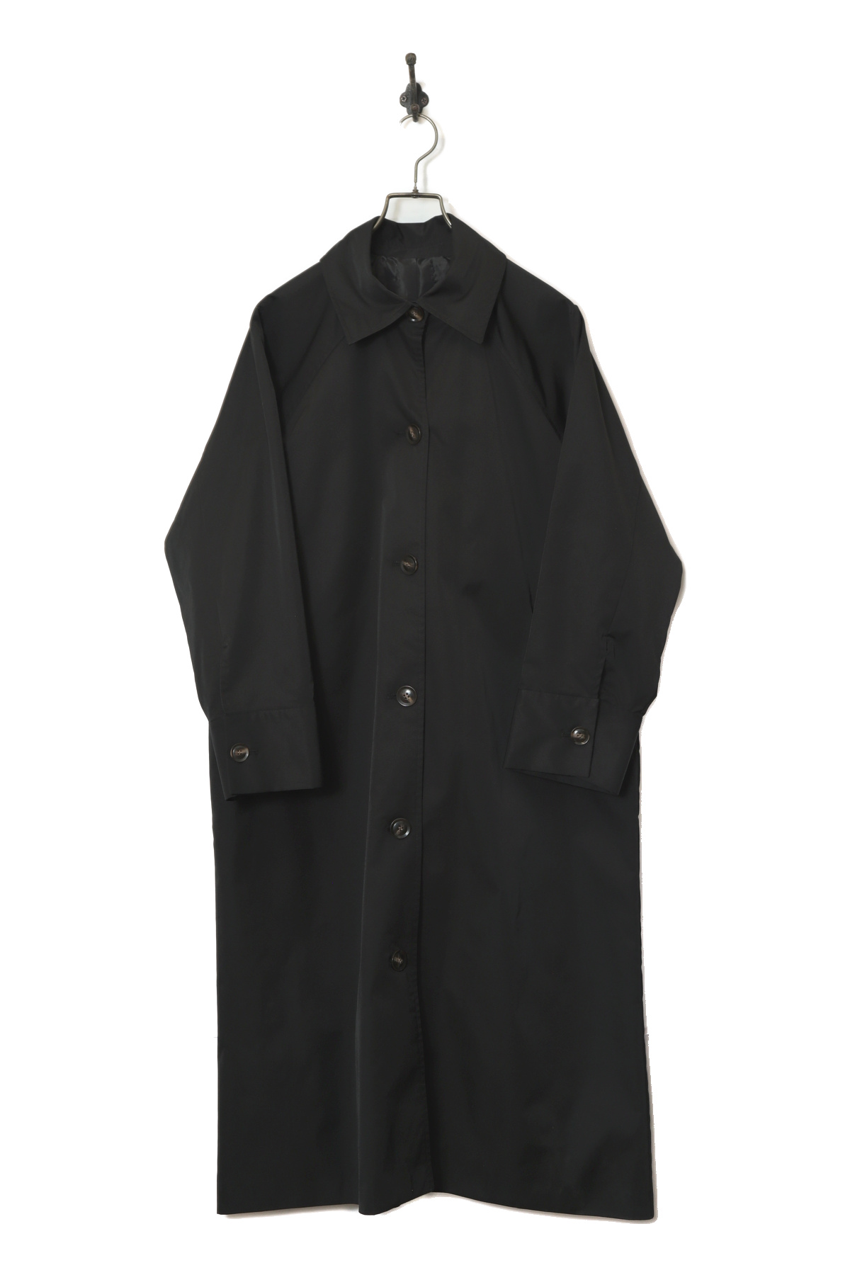 VINTAGE LONG CONVERTIBLE COLLAR COAT/M