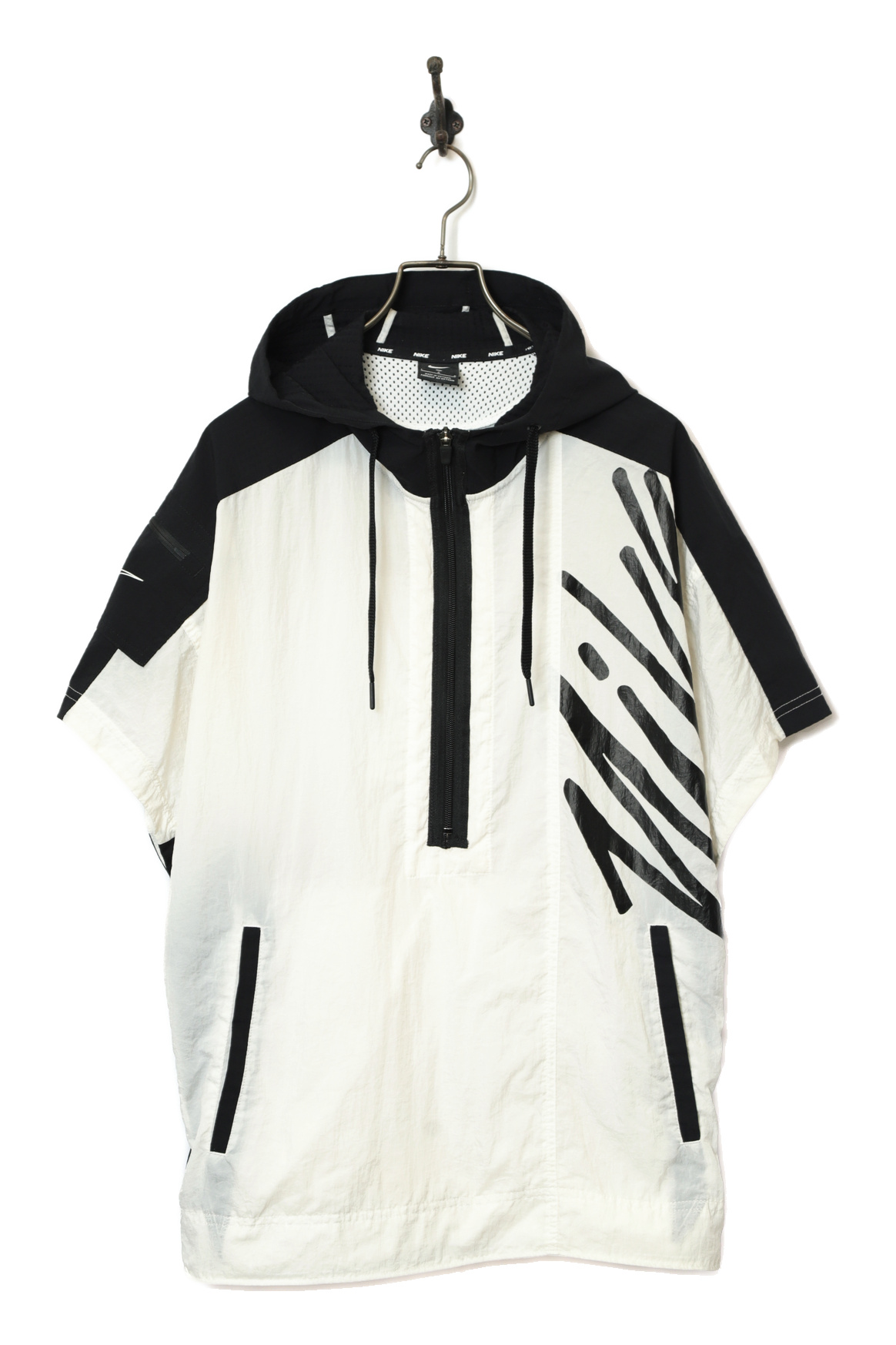 USED NIKE HALF SLEEVE ANORAK PARKA/L