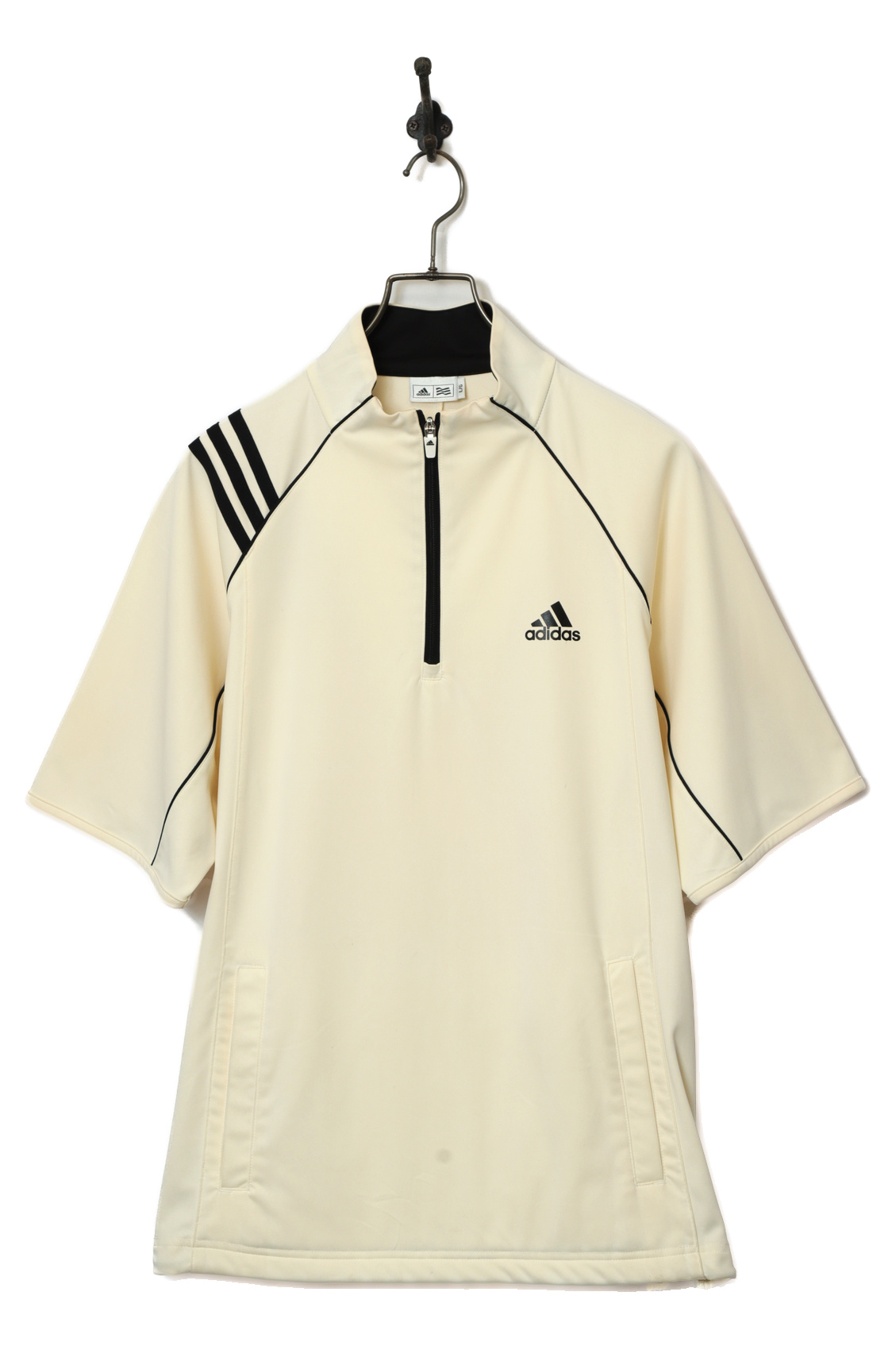 USED ADIDAS HALF ZIP SHIRT/L