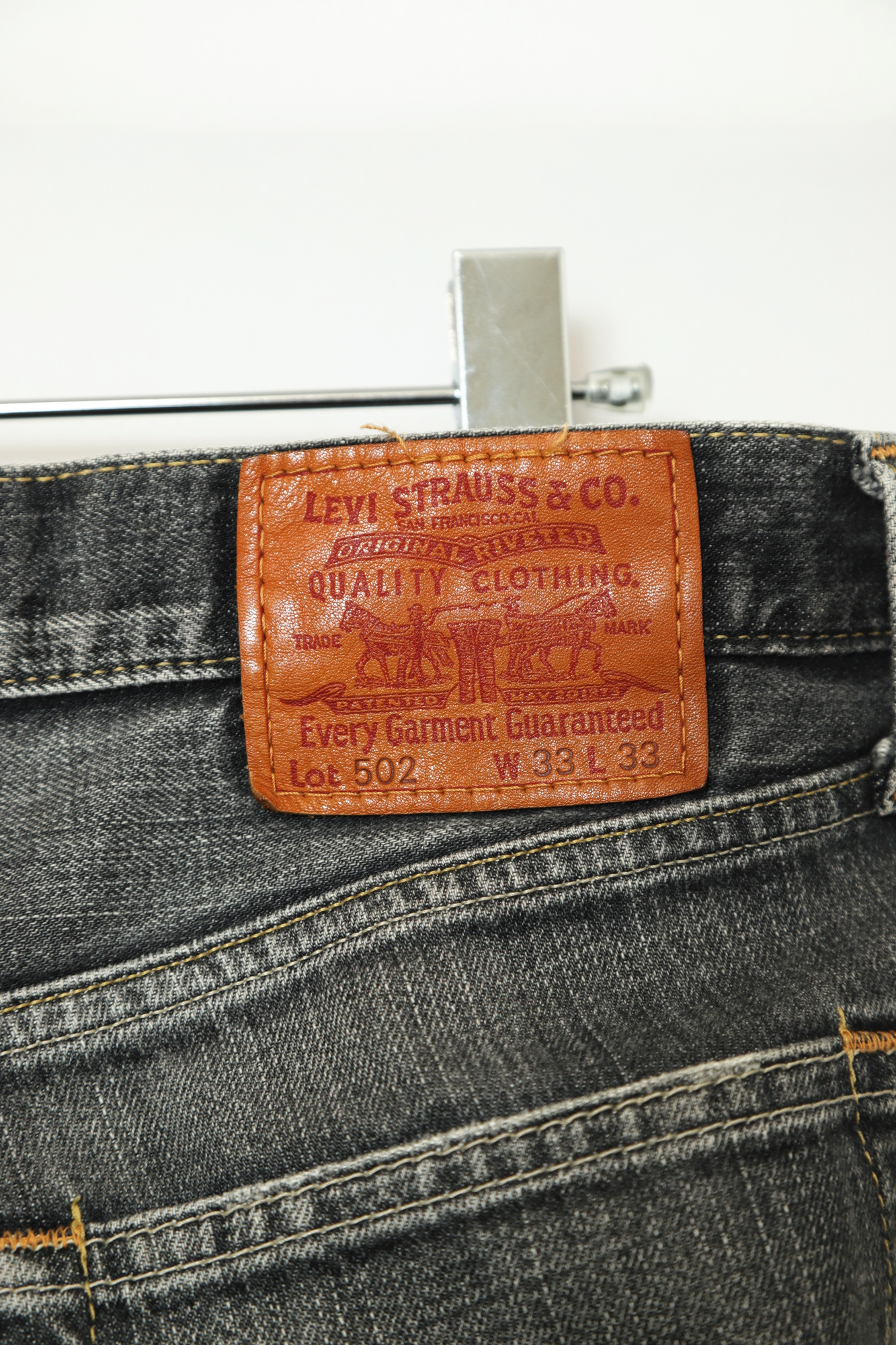 USED LEVI'S 502 DENIM PANTS/W84 - 画像 (8)