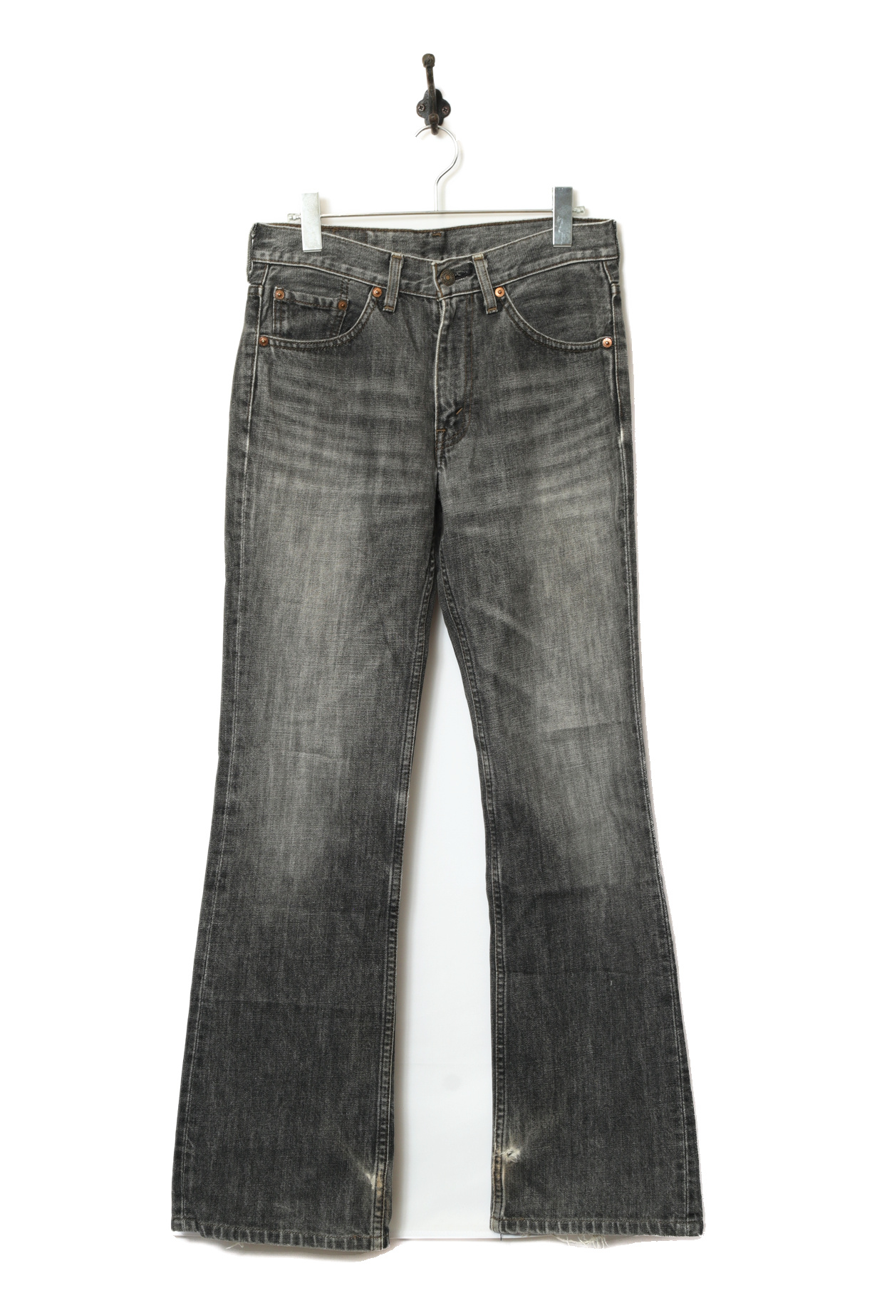 USED LEVI'S FLARE 517 DENIM PANTS/W76