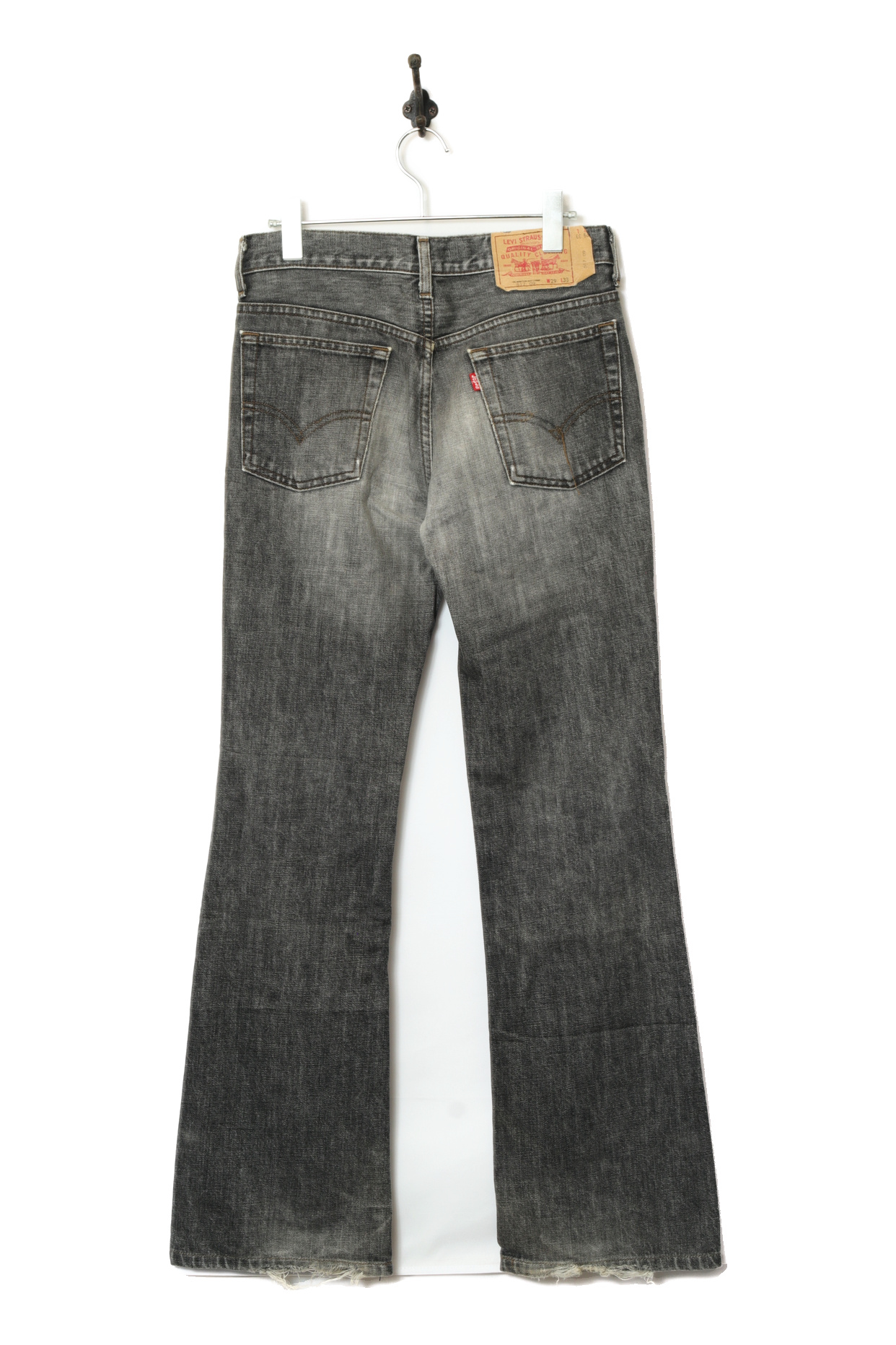 USED LEVI'S FLARE 517 DENIM PANTS/W76 - 画像 (7)