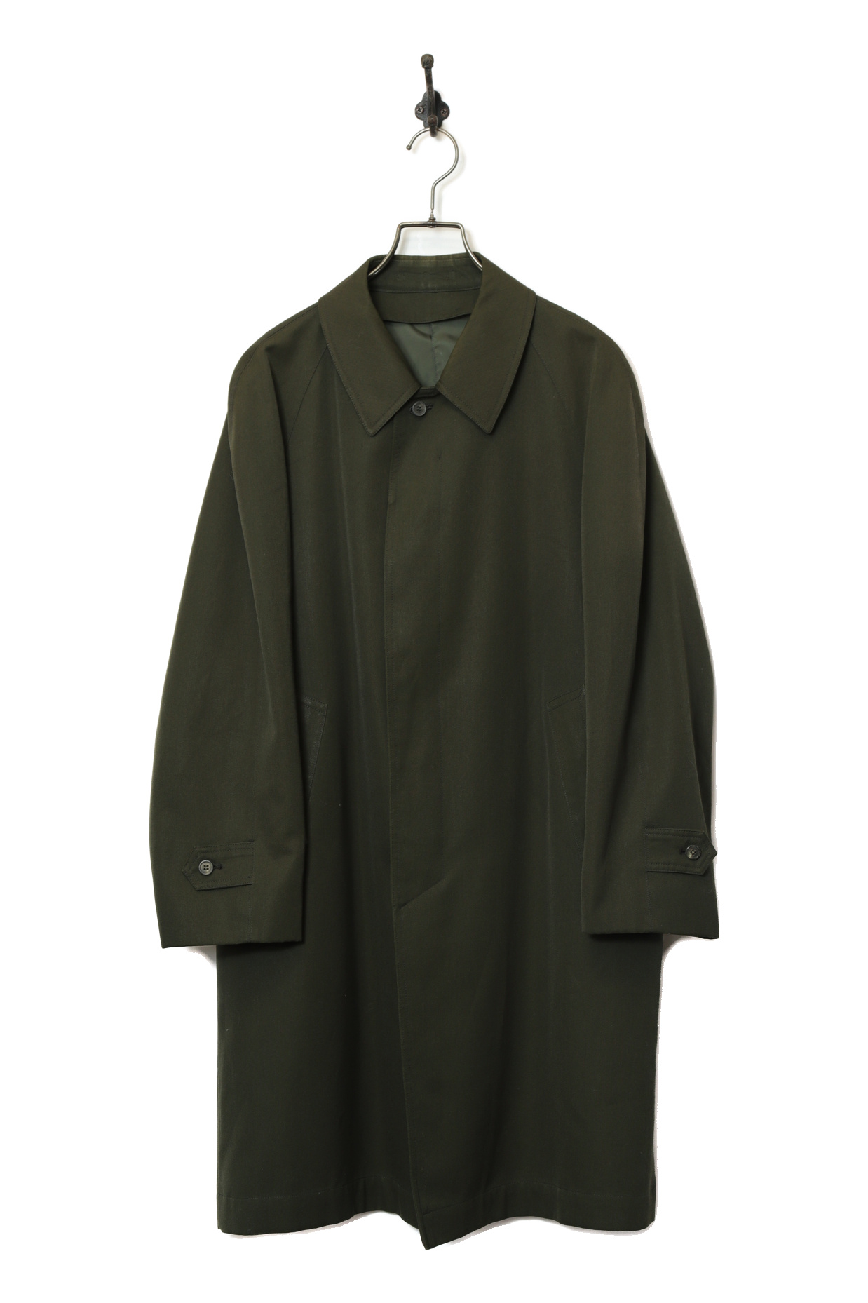VINTAGE CONVERTIBLE COLLAR COAT/L