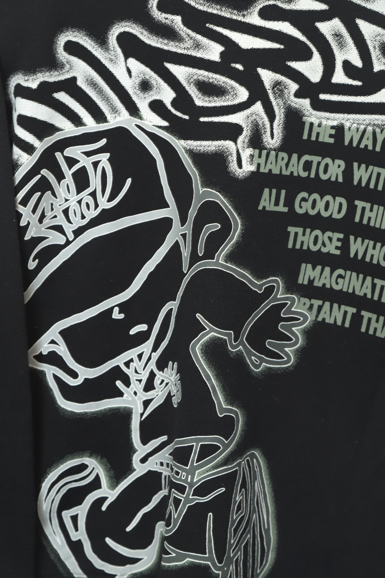 VINTAGE PRINTED SWEAT SHIRT/L - 画像 (3)