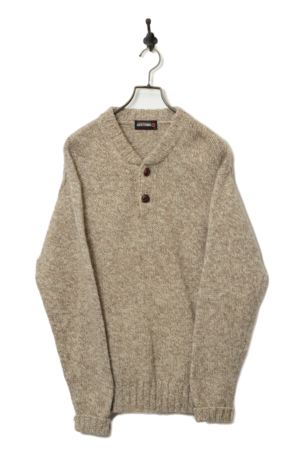 USED LUCKY STRIKE KNIT PULL-OVER SWEATER/M